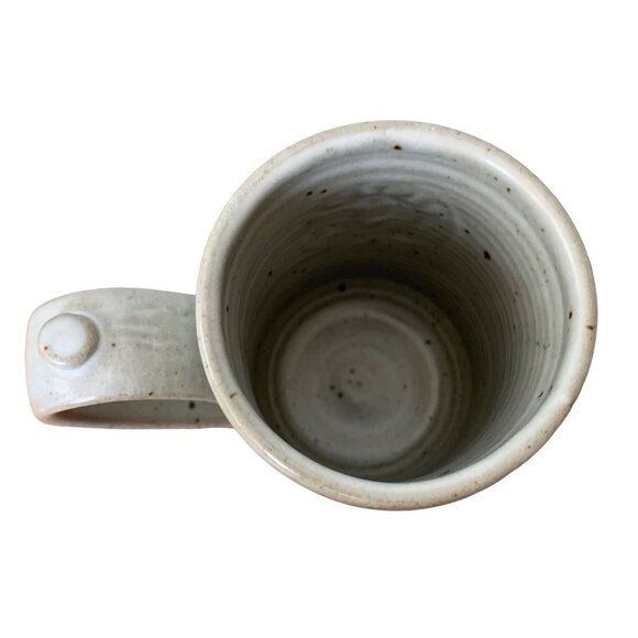 Santa Fe Pottery Mug VTG Handcrafted Stoneware 30 Oz Chili Pepper medallion - Picture 4 of 6